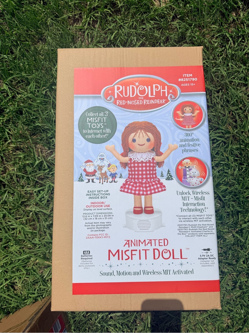 Rudolph the Red-Nosed Reindeer 18.11-In Misfit Doll Animatronic Christmas Lowe’s